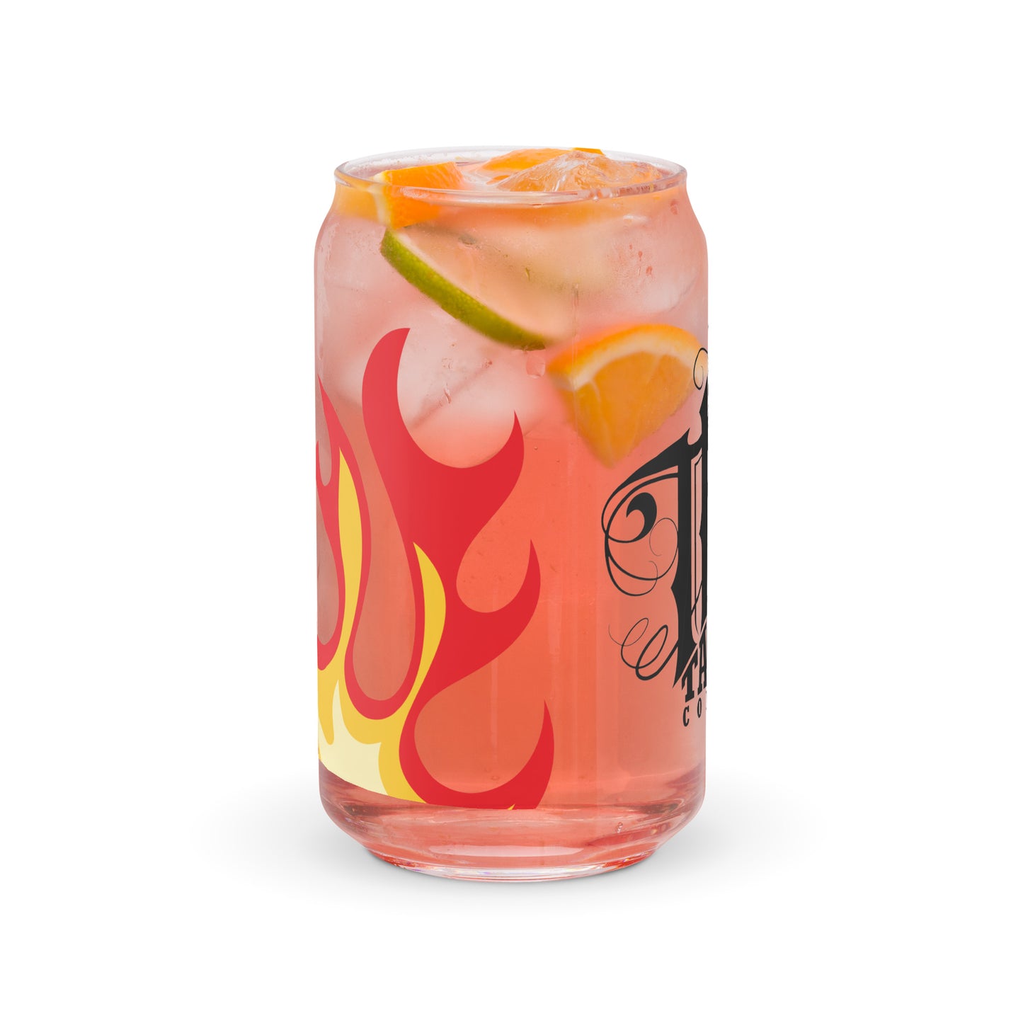 Can-shaped glass