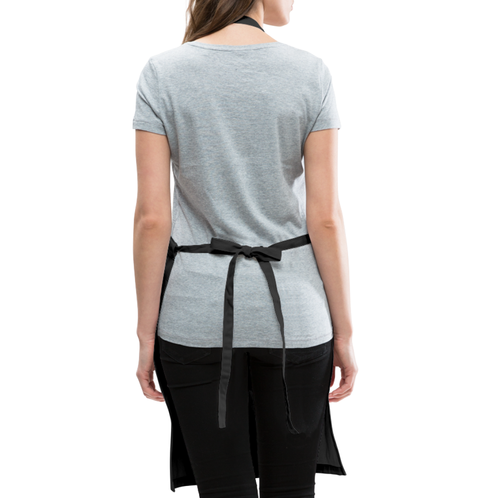 Orange and Yellow TNT Adjustable Apron - black