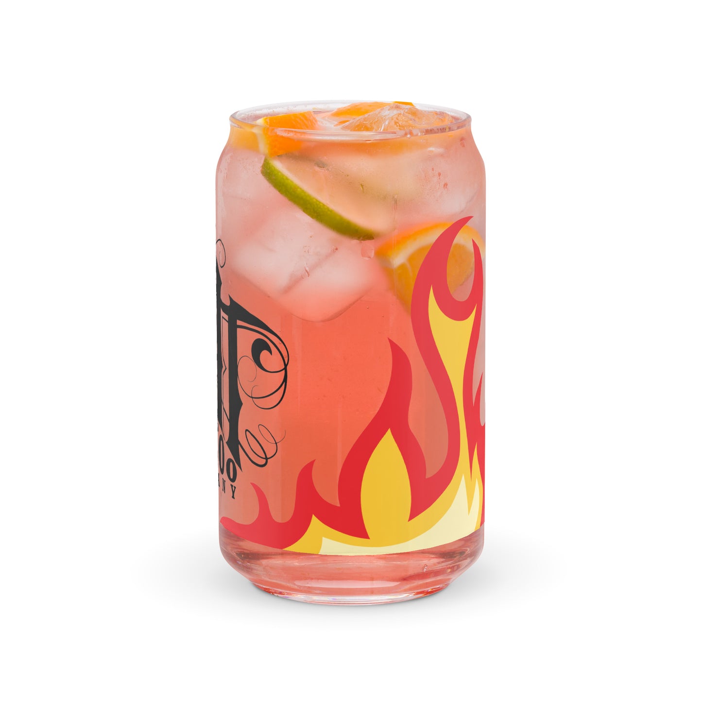 Can-shaped glass