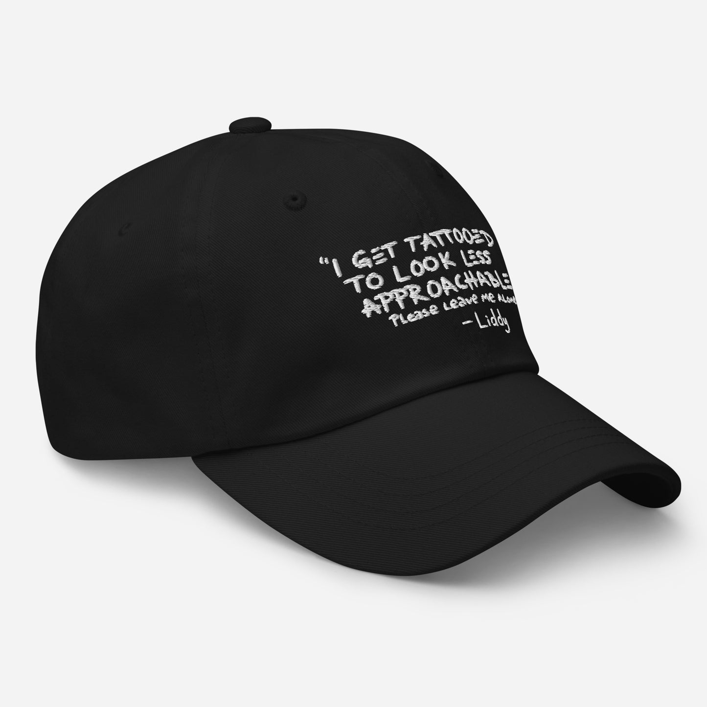 TNT ARTIST SERIES: LIDDY less approachable Dad hat