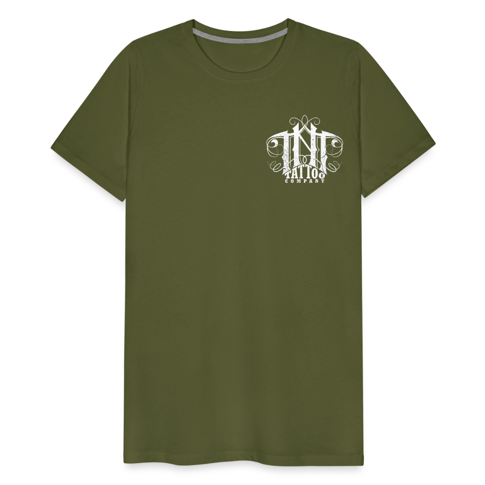 Lovers Men's Premium T-Shirt - olive green