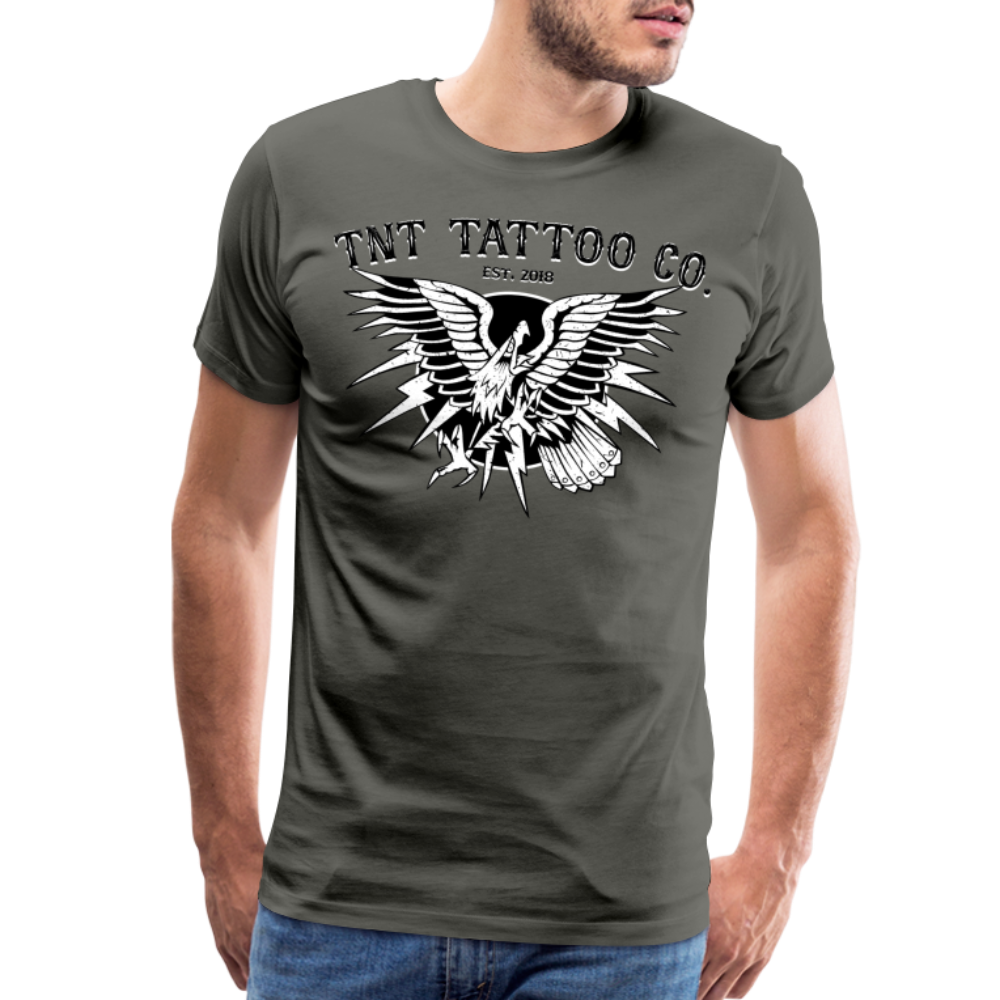 Traditional Eagle Men's Premium T-Shirt - asphalt gray