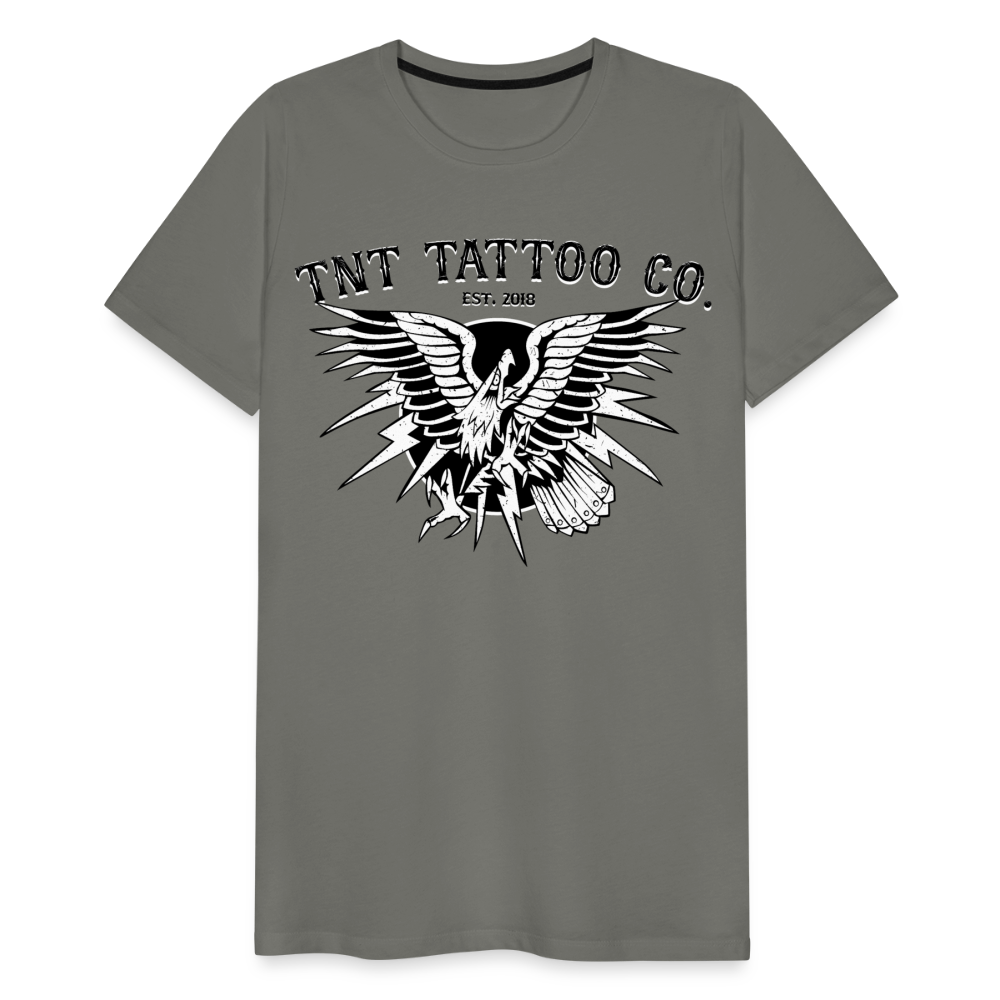 Traditional Eagle Men's Premium T-Shirt - asphalt gray