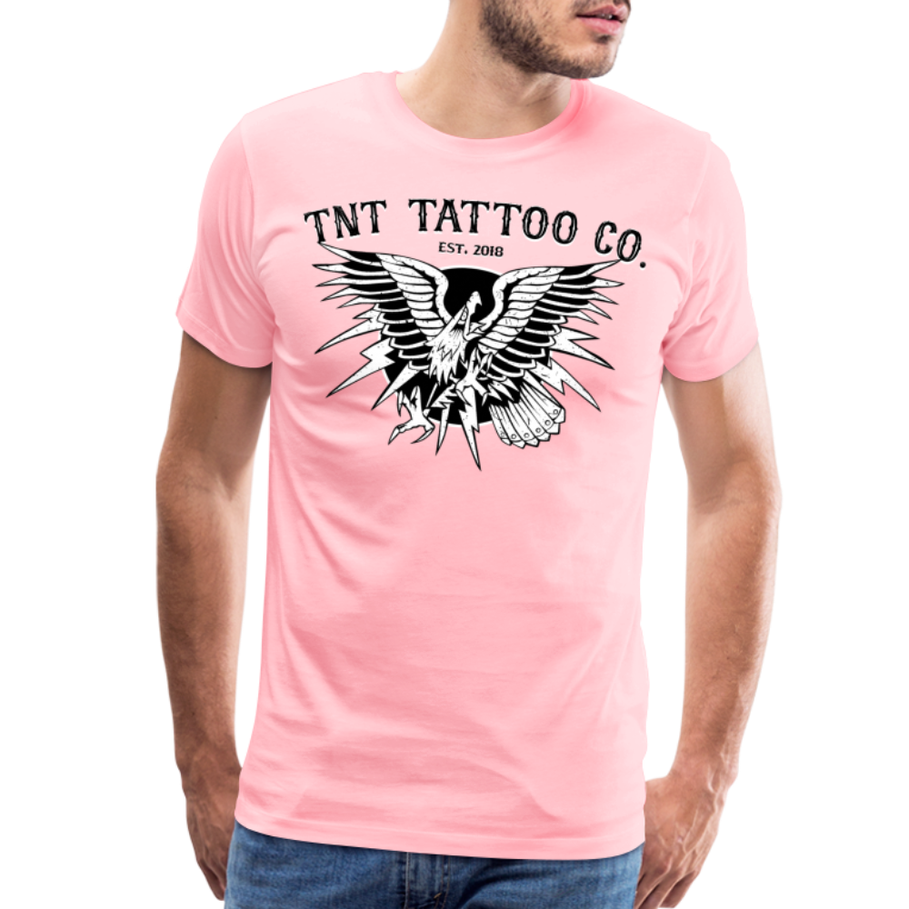 Traditional Eagle Men's Premium T-Shirt - pink