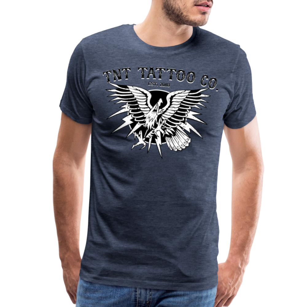Traditional Eagle Men's Premium T-Shirt - heather blue