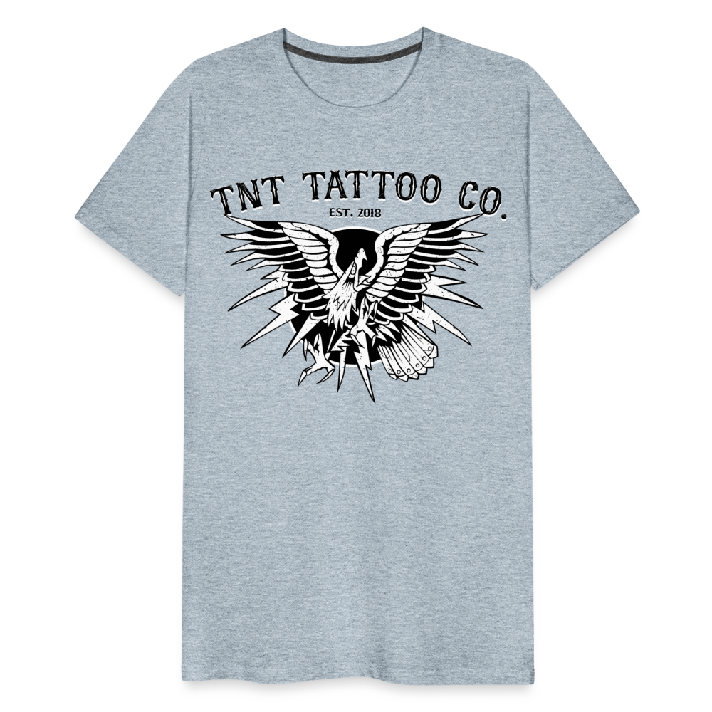 Traditional Eagle Men's Premium T-Shirt - heather ice blue