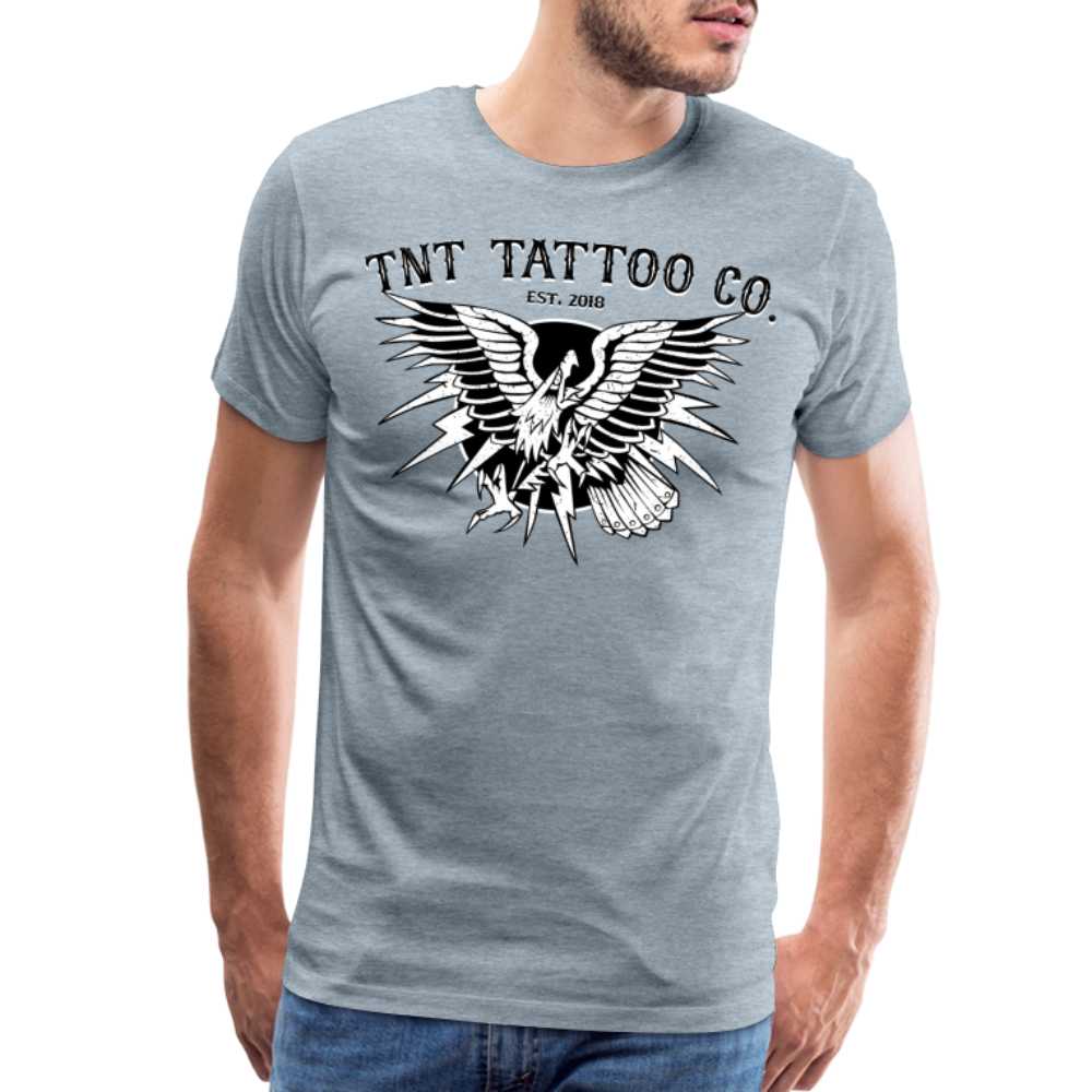 Traditional Eagle Men's Premium T-Shirt - heather ice blue
