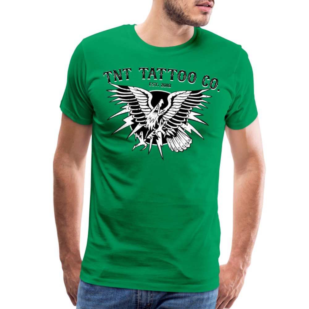 Traditional Eagle Men's Premium T-Shirt - kelly green