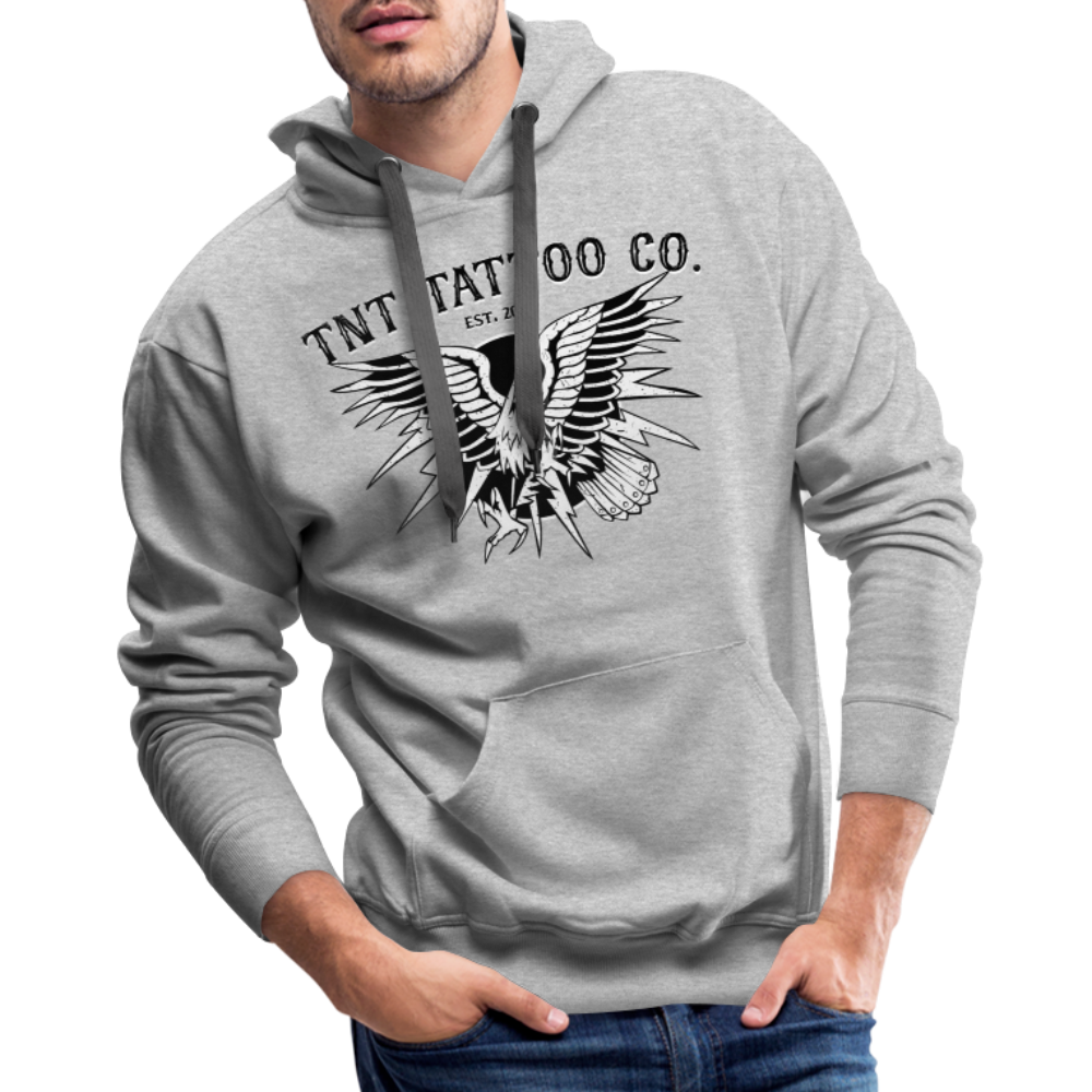 Traditional Eagle Men’s Premium Hoodie - heather grey