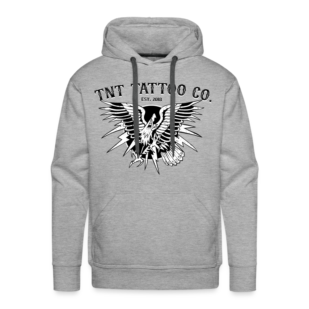 Traditional Eagle Men’s Premium Hoodie - heather grey