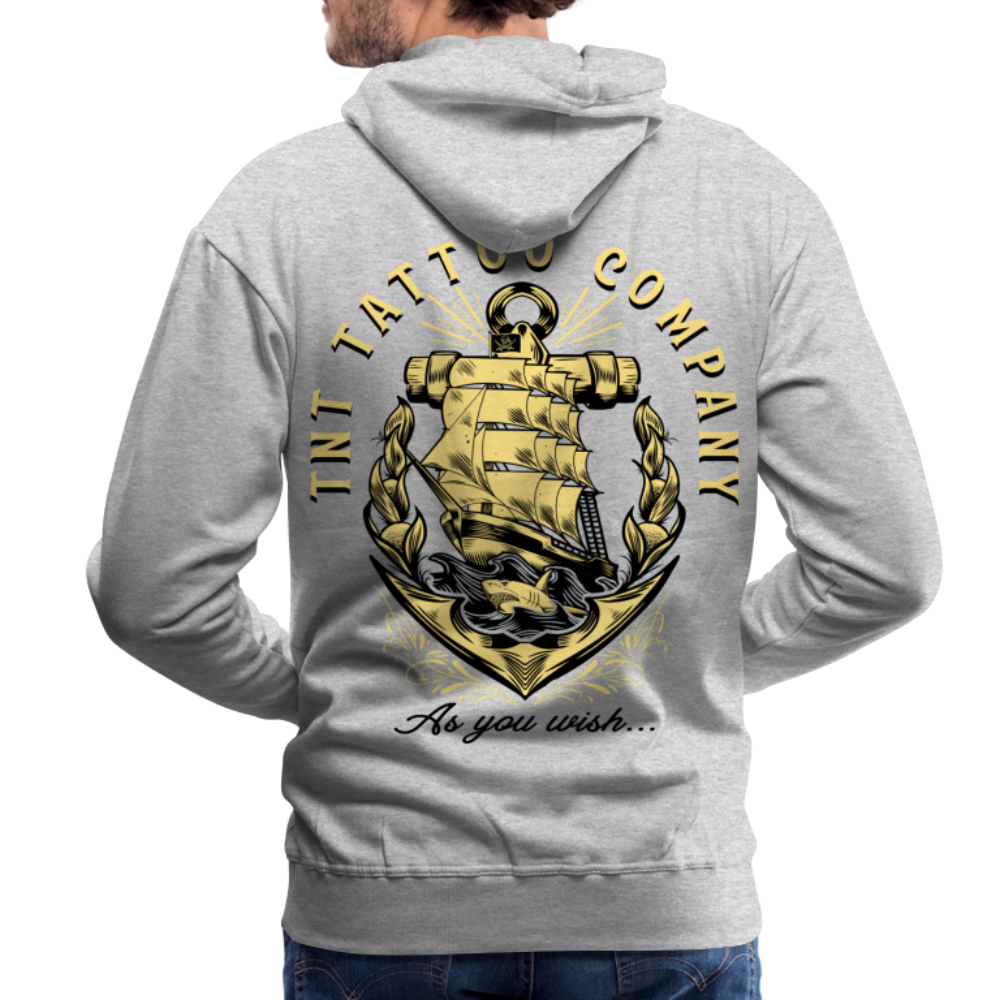 Shark Men’s Premium Hoodie - heather grey