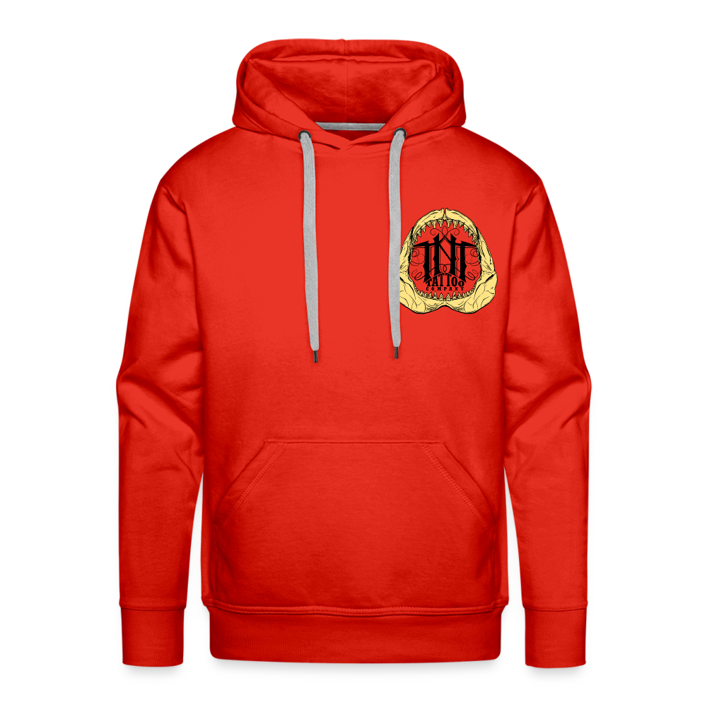 Shark Men’s Premium Hoodie - red