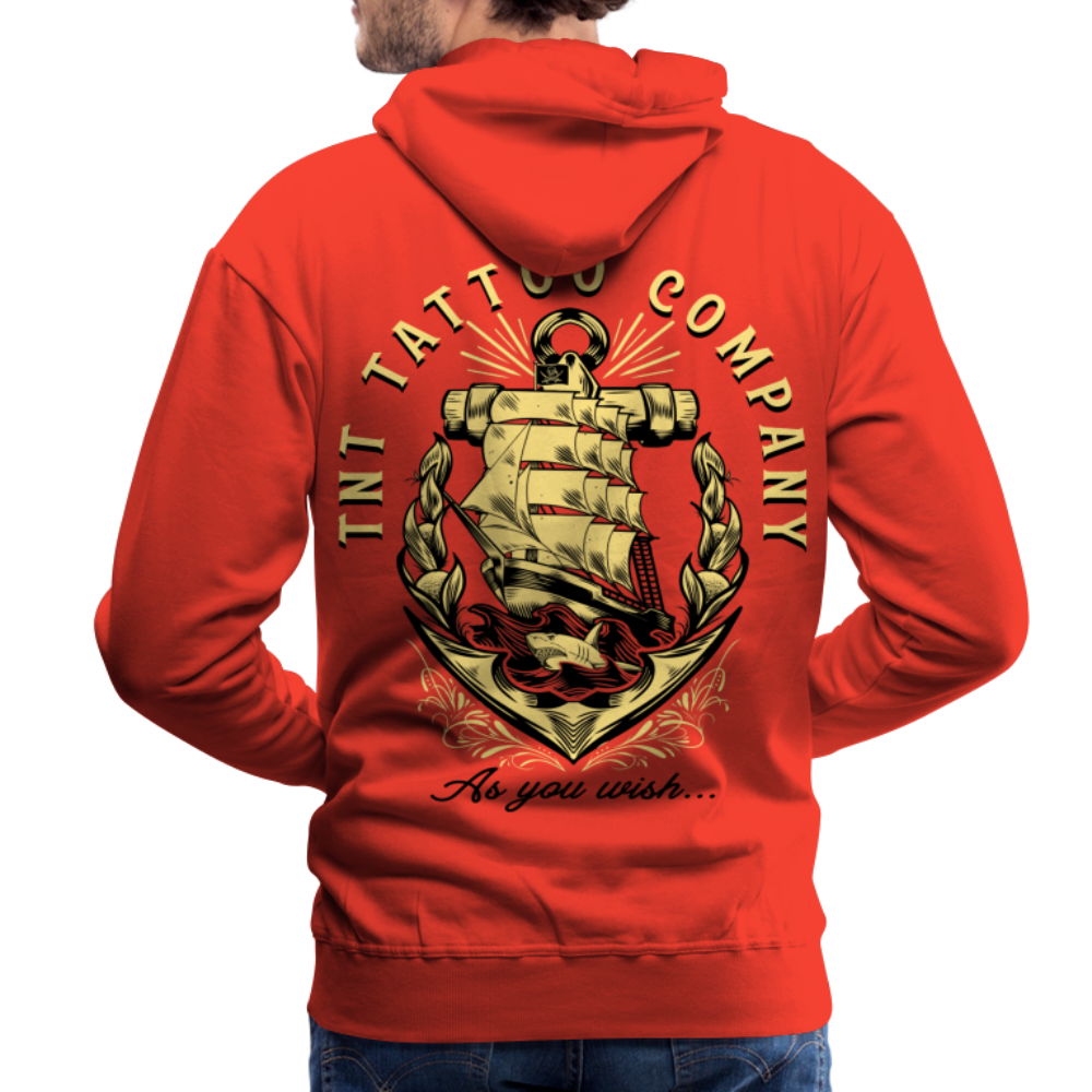 Shark Men’s Premium Hoodie - red