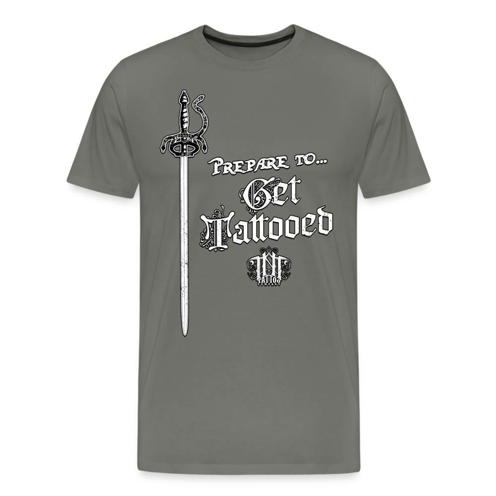 Prepare! Men's Premium T-Shirt - asphalt gray