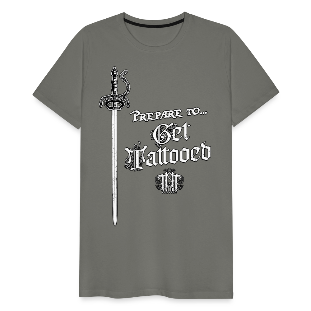 Prepare! Men's Premium T-Shirt - asphalt gray