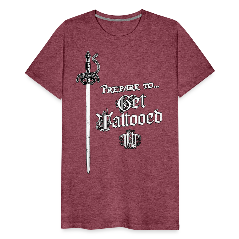 Prepare! Men's Premium T-Shirt - heather burgundy