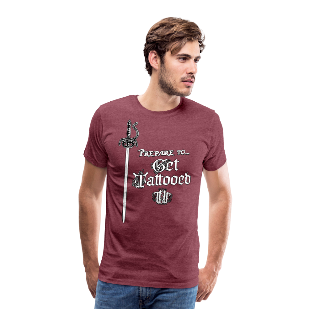 Prepare! Men's Premium T-Shirt - heather burgundy