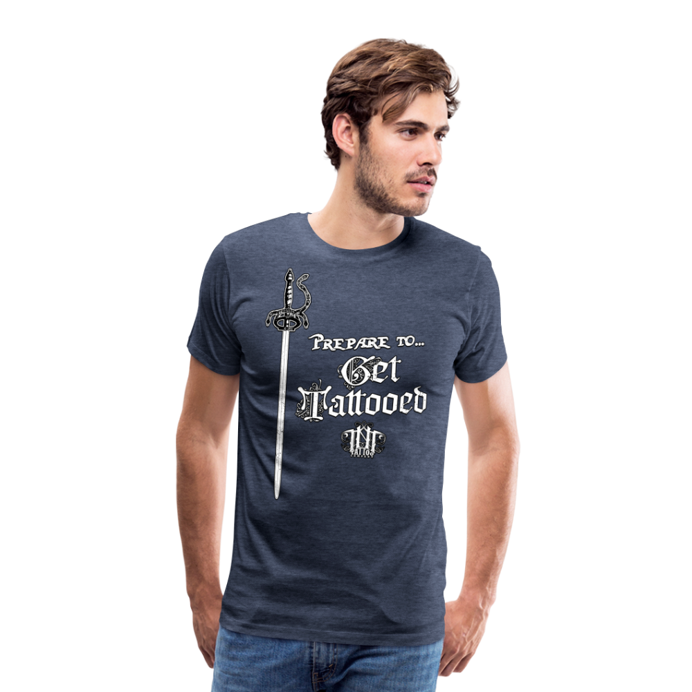 Prepare! Men's Premium T-Shirt - heather blue