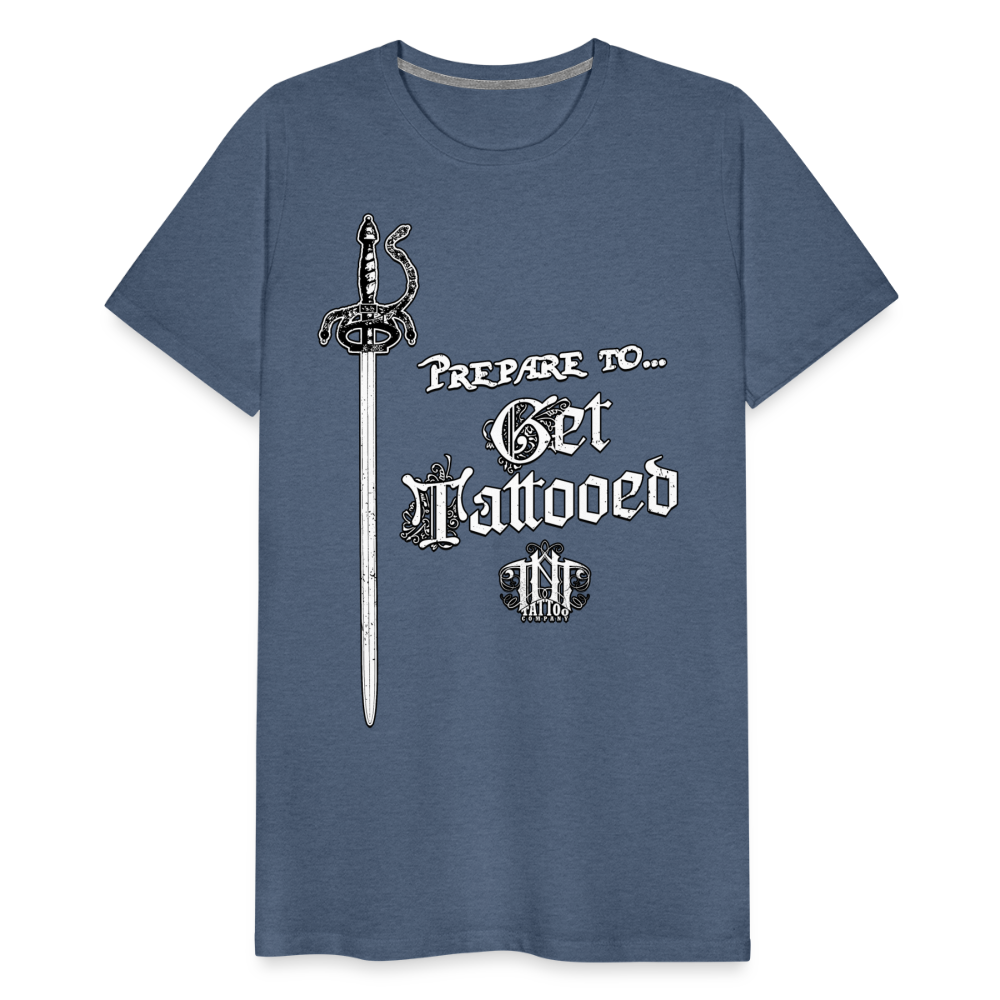 Prepare! Men's Premium T-Shirt - heather blue