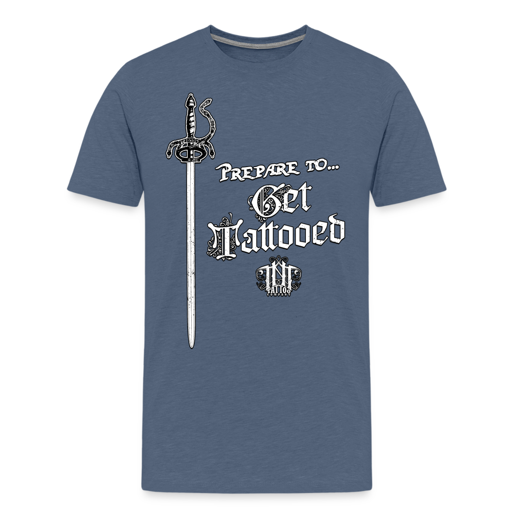 Prepare! Men's Premium T-Shirt - heather blue
