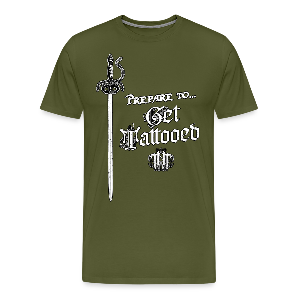 Prepare! Men's Premium T-Shirt - olive green