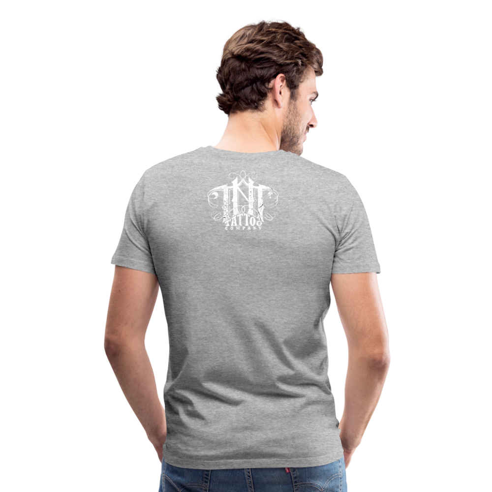 Give Love Men's Premium T-Shirt - heather gray