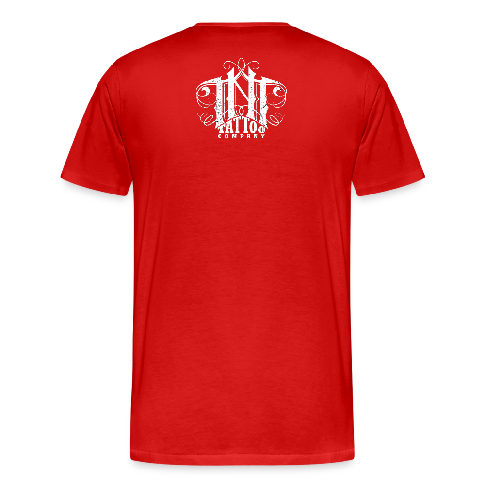 Give Love Men's Premium T-Shirt - red