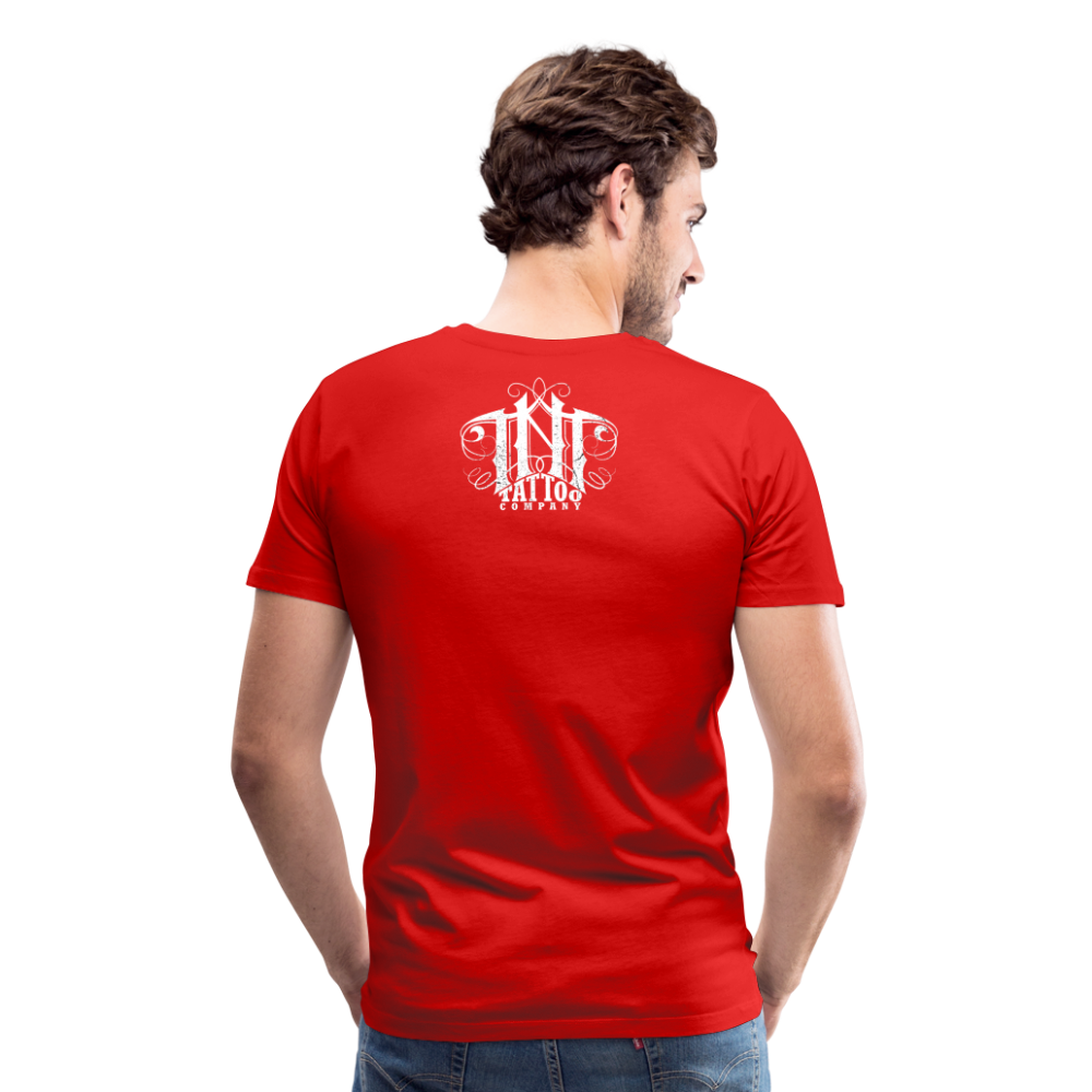 Give Love Men's Premium T-Shirt - red