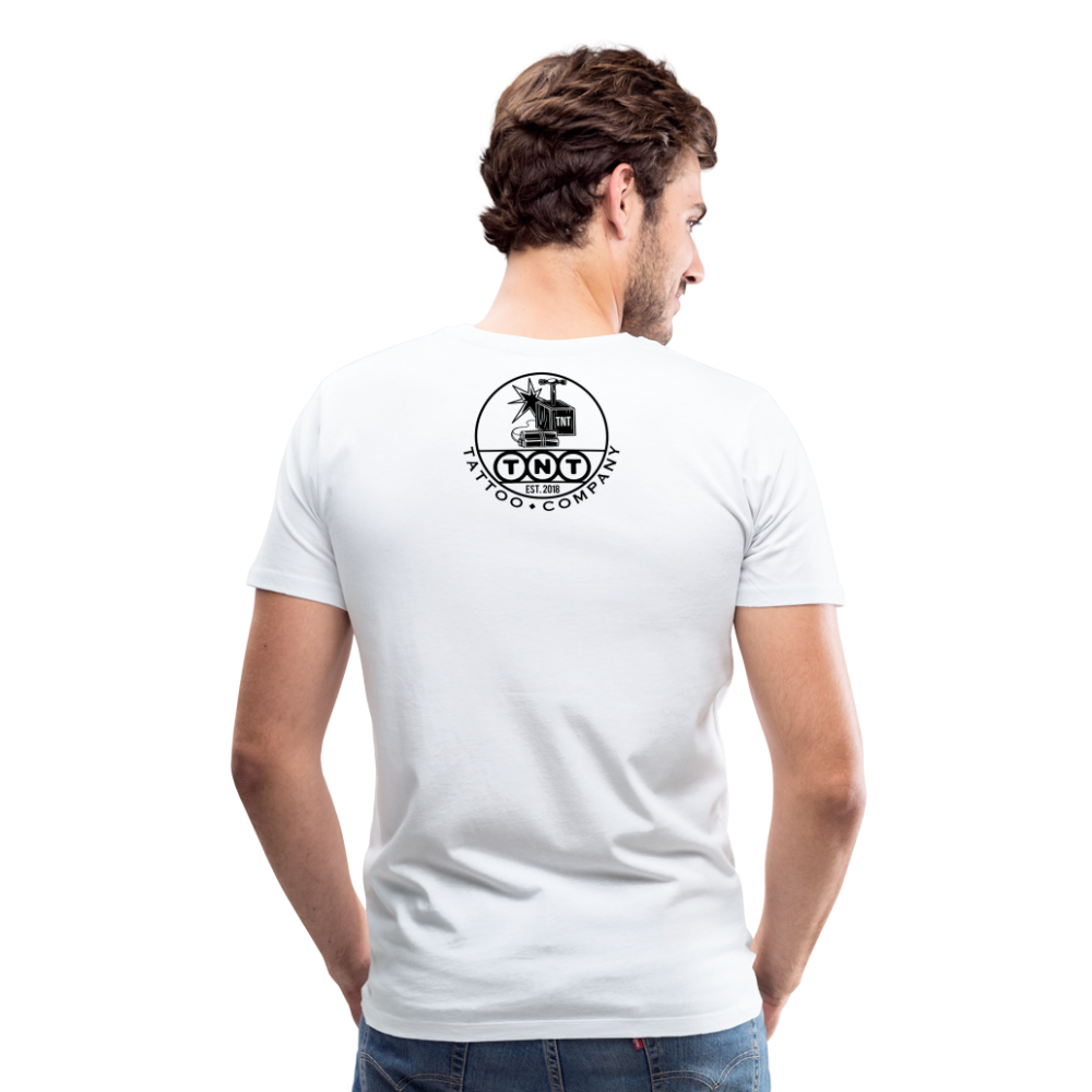 Monkey Men's Premium T-Shirt - white
