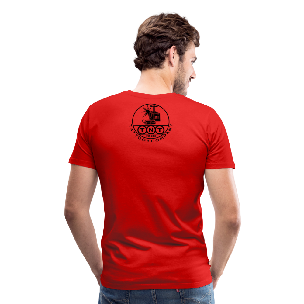 Monkey Men's Premium T-Shirt - red