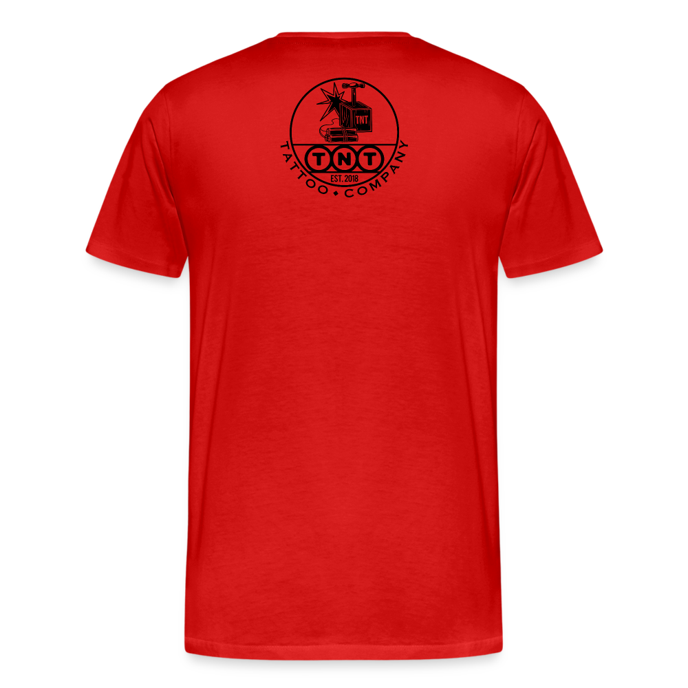 Monkey Men's Premium T-Shirt - red