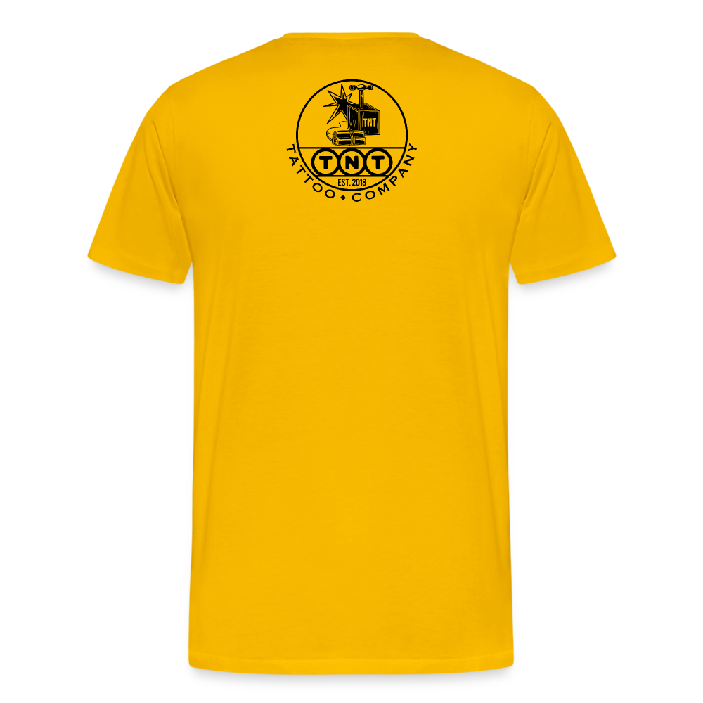 Monkey Men's Premium T-Shirt - sun yellow