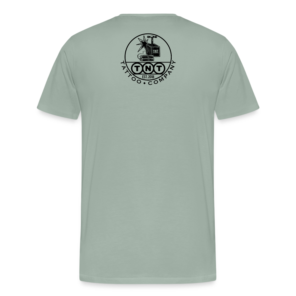 Monkey Men's Premium T-Shirt - steel green