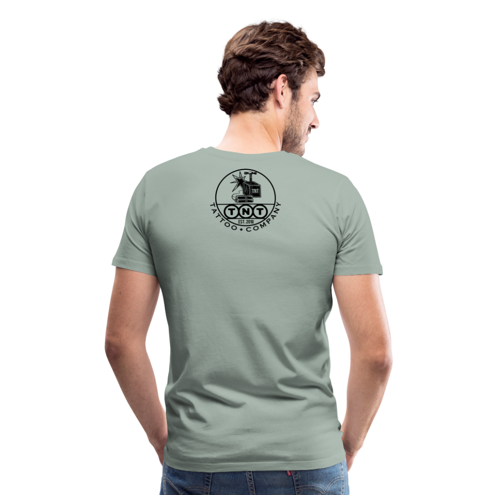 Monkey Men's Premium T-Shirt - steel green