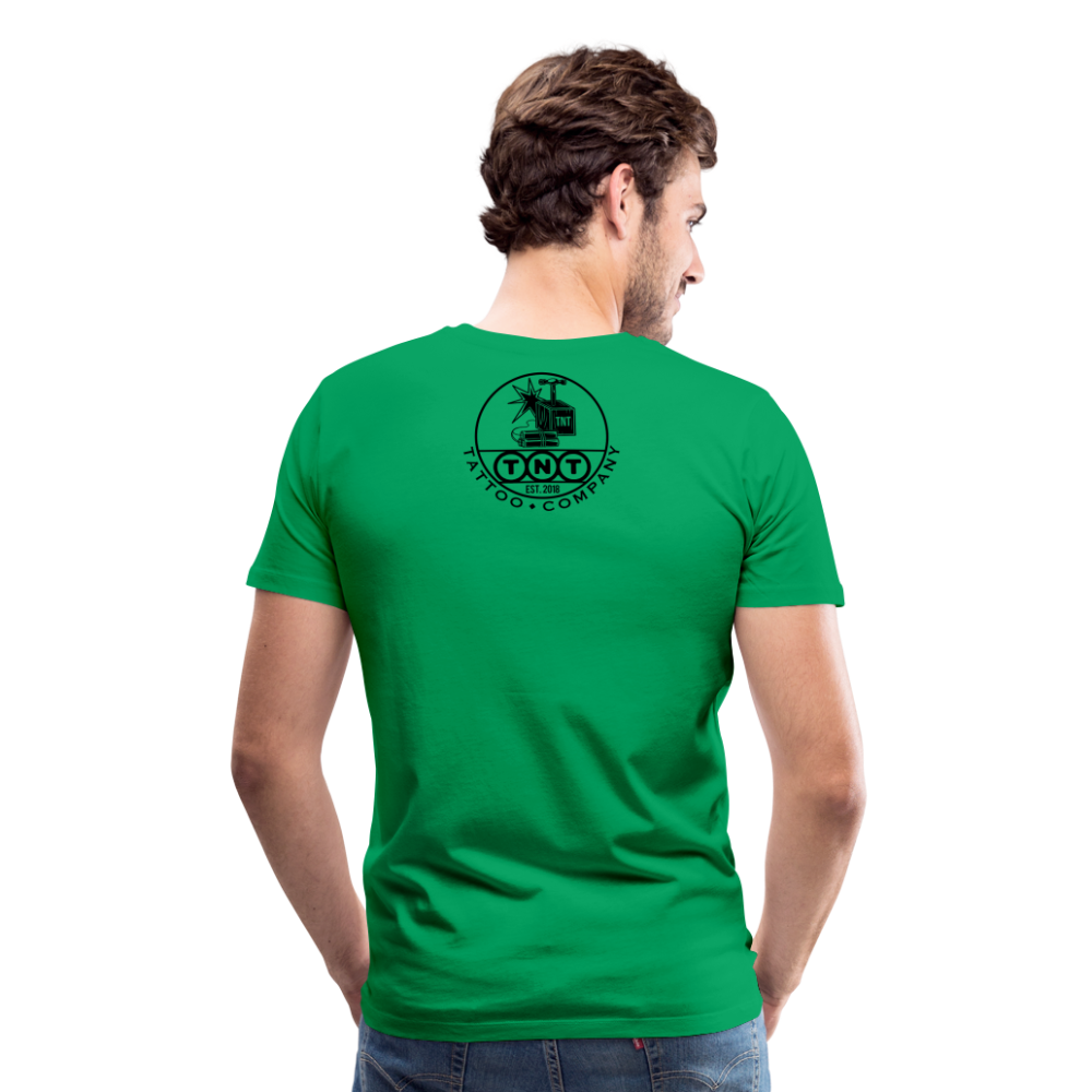 Monkey Men's Premium T-Shirt - kelly green
