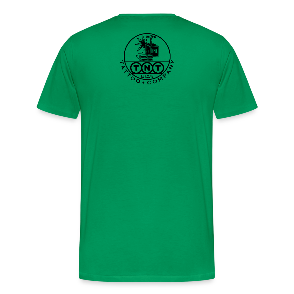 Monkey Men's Premium T-Shirt - kelly green