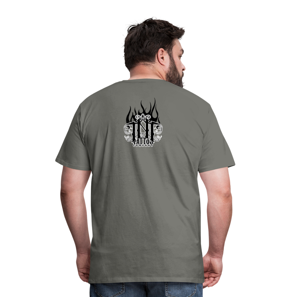 Dynamite Men's Premium T-Shirt - asphalt gray