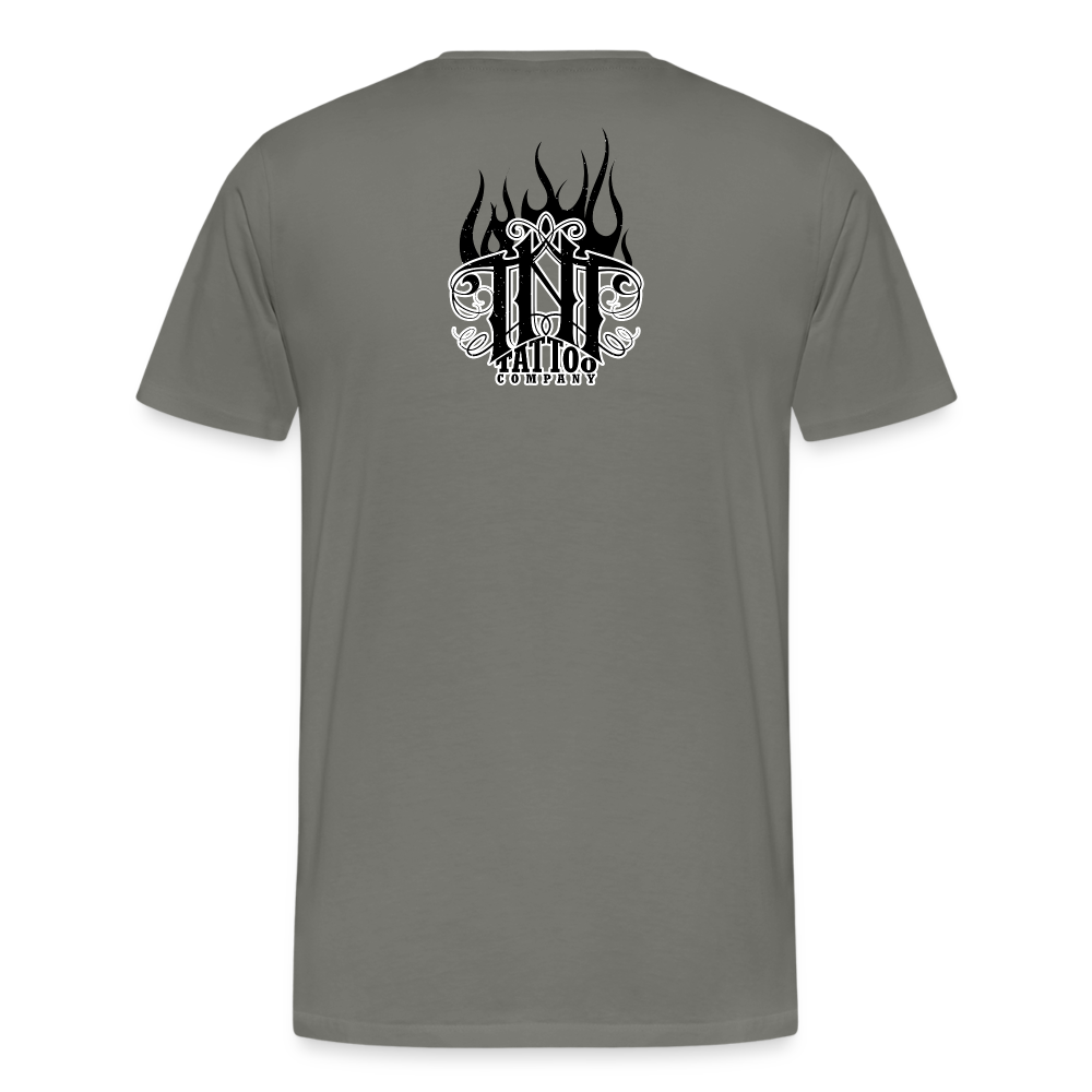 Dynamite Men's Premium T-Shirt - asphalt gray