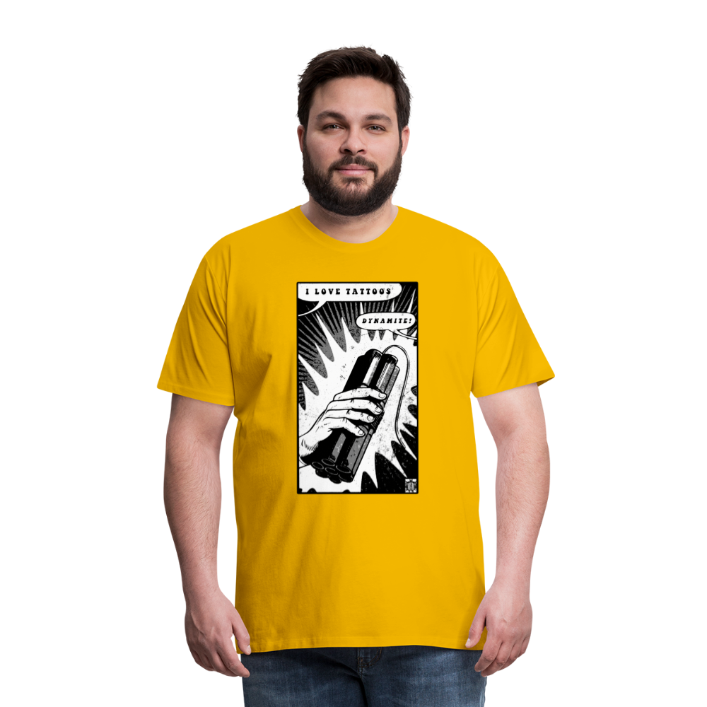 Dynamite Men's Premium T-Shirt - sun yellow