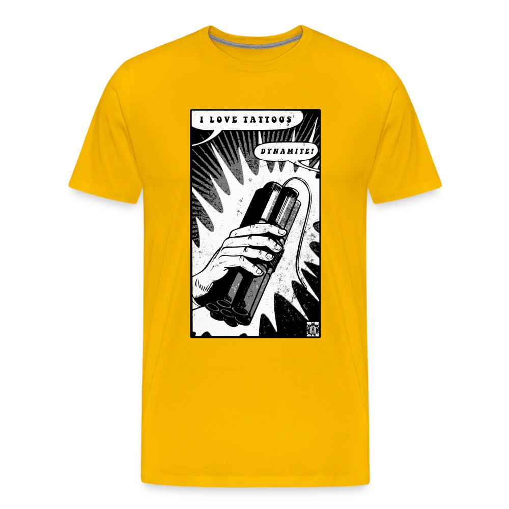 Dynamite Men's Premium T-Shirt - sun yellow