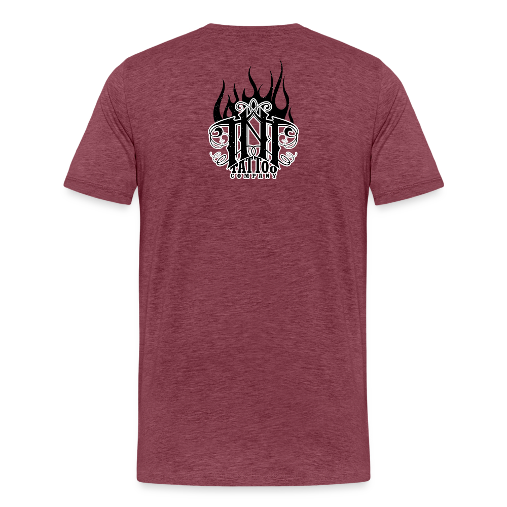 Dynamite Men's Premium T-Shirt - heather burgundy