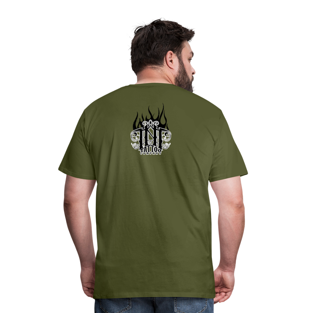 Dynamite Men's Premium T-Shirt - olive green