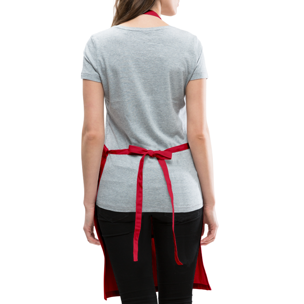 Orange and Yellow TNT Adjustable Apron - red