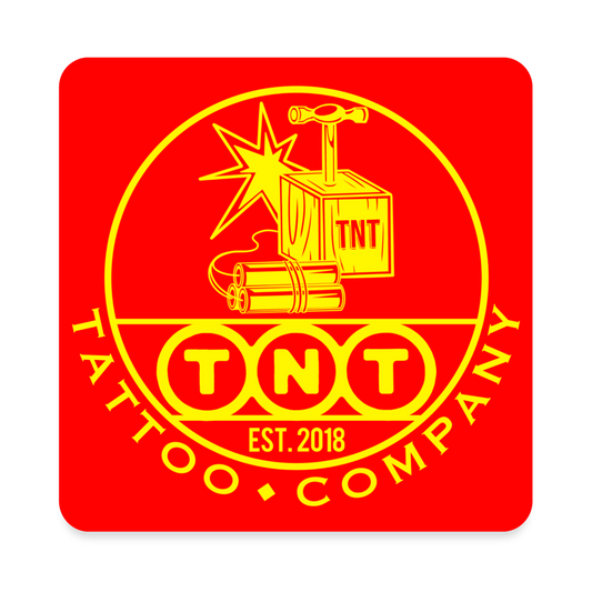TNT Square Magnet - white