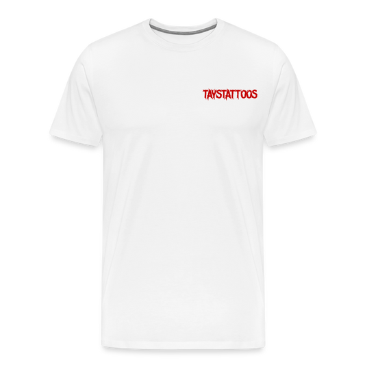 TNT ARTIST SERIES: Tay Japanese Lady Men's Premium T-Shirt - white