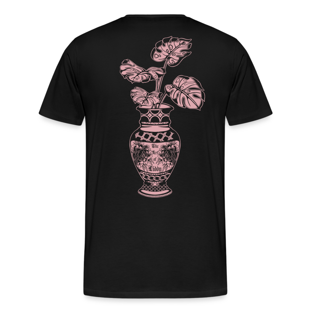 TNT ARTIST SERIES: LYDIA Flower Pot Premium T-Shirt - black