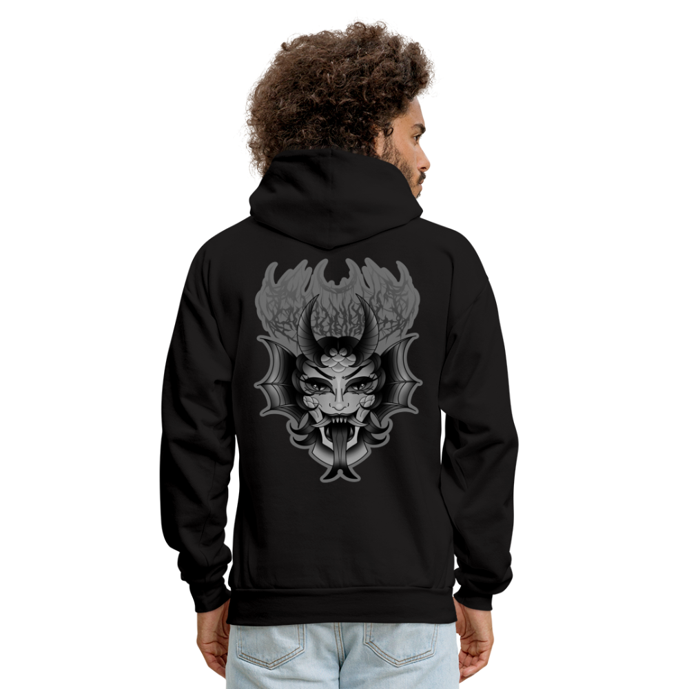 TNT ARTIST SERIES: GLOOMCULT demon woman Men's Hoodie - black