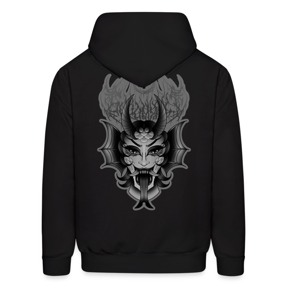 TNT ARTIST SERIES: GLOOMCULT demon woman Men's Hoodie - black